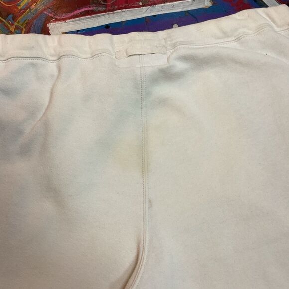 American Eagle 917 RTM Fleece Shorts w Half-Embroidered, Half-Printed Logo (L/G) - Picture 11 of 12